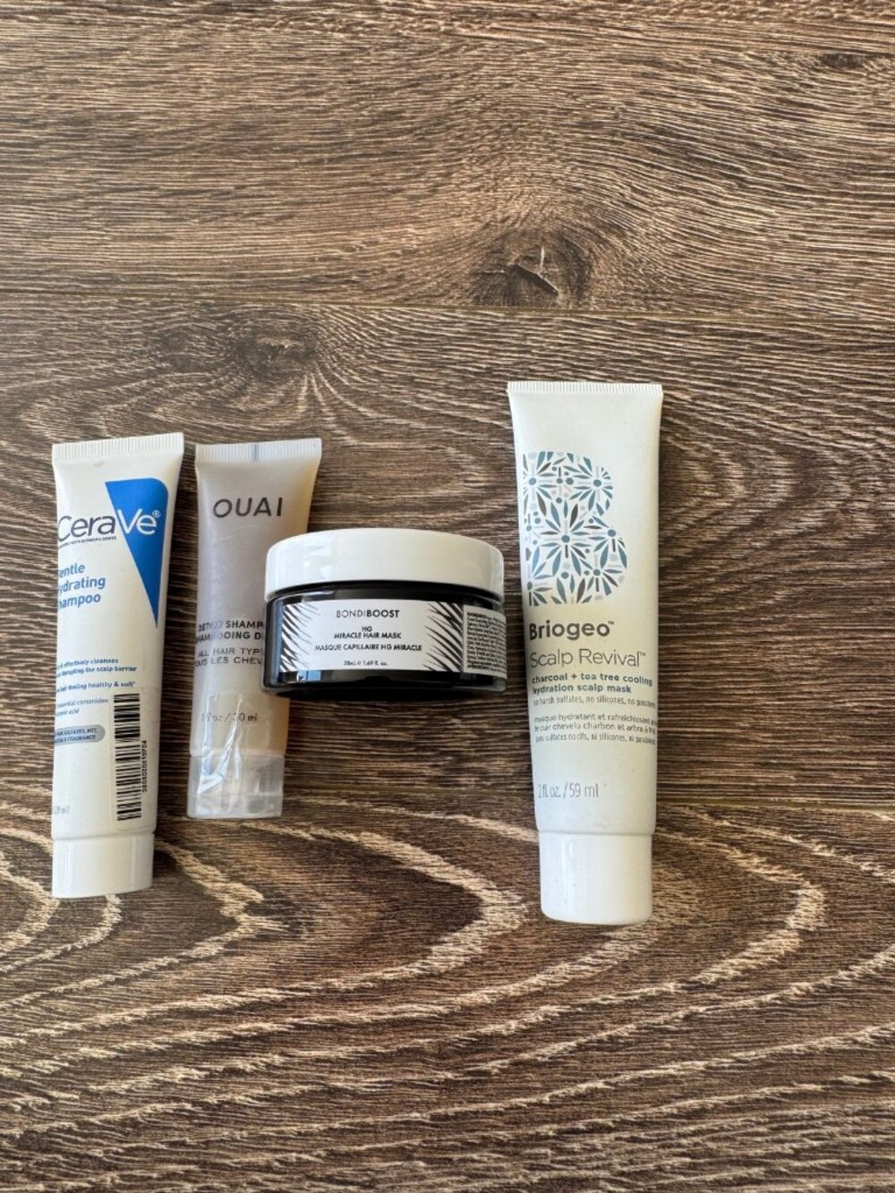 Hair Care Mini Bundle — CeraVe, OUAI, BondiBoost, Briogeo (4 pc)